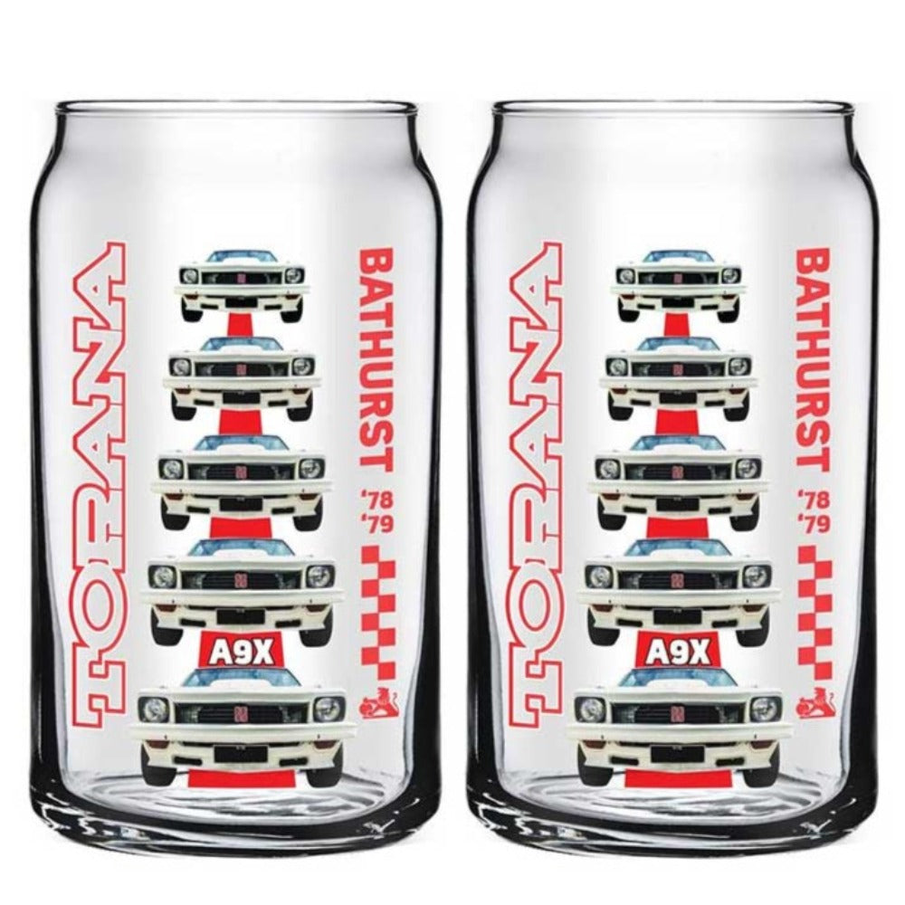 Holden Torana Can Shaped Glasses Set of 2