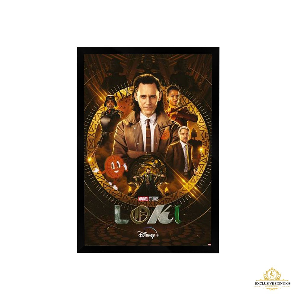 Loki Poster Framed