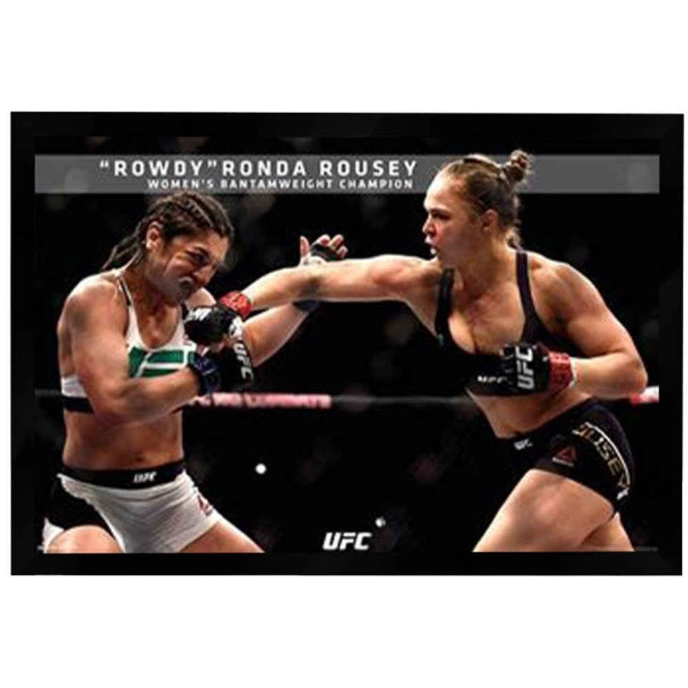 UFC - Ronda Rousey - UFC 190 Poster Framed