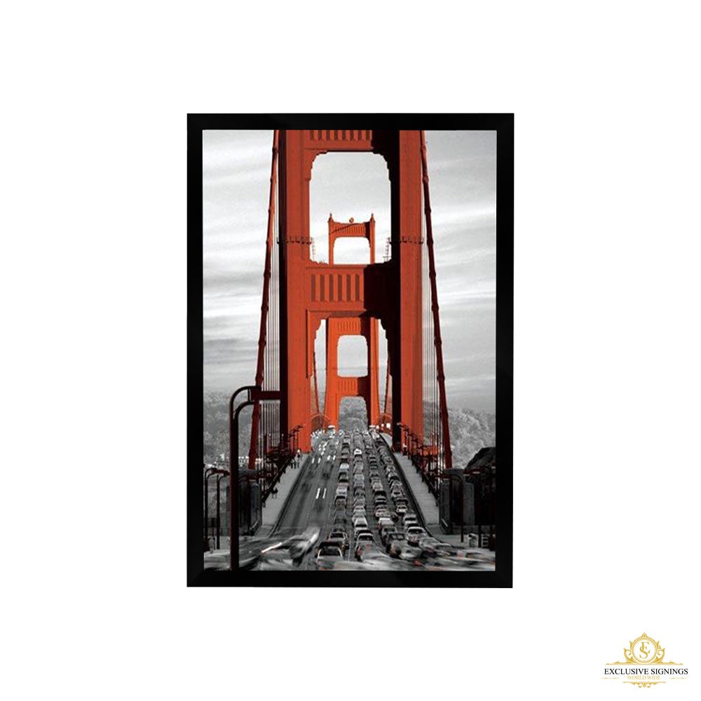 Golden Gate Bridge Poster Framed