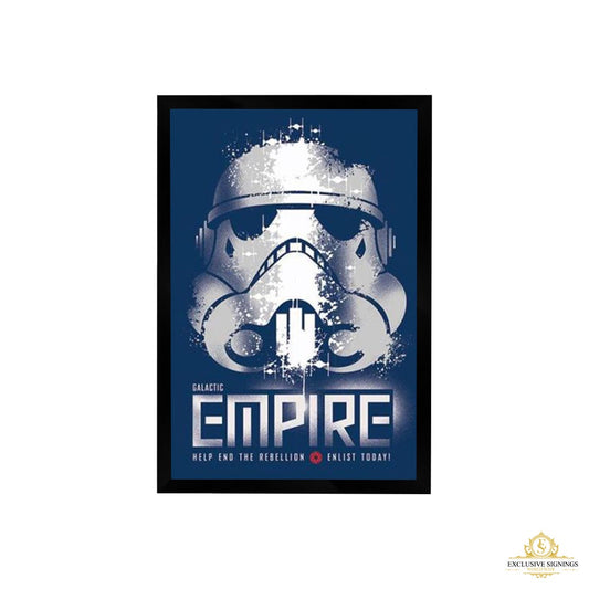 Star Wars Rebels Enlist Poster Framed