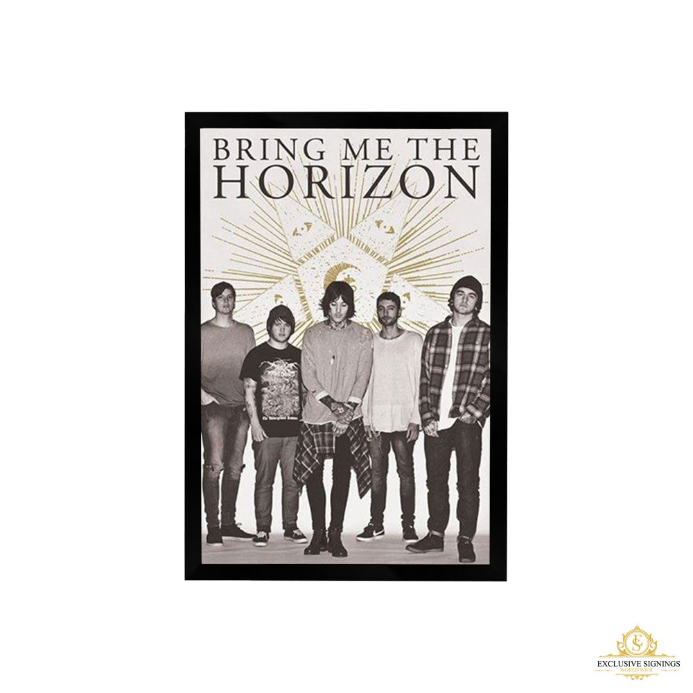 Bring Me The Horizon Star Poster Framed