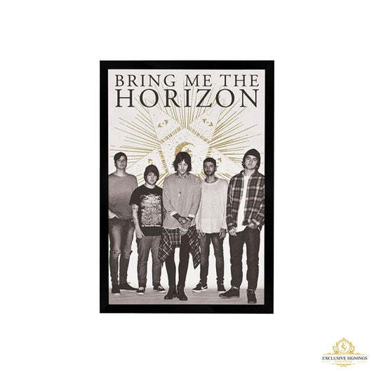 Bring Me The Horizon Star Poster Framed