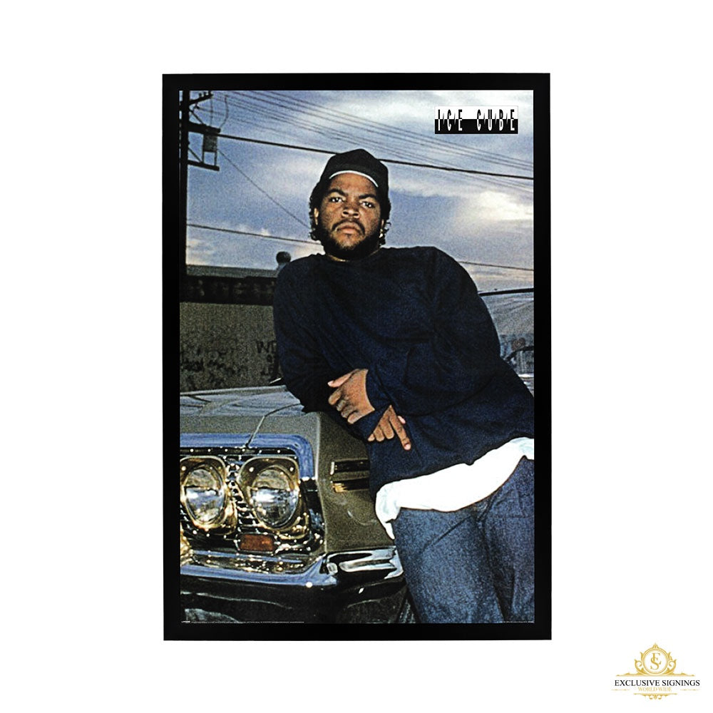 Ice Cube Poster Framed