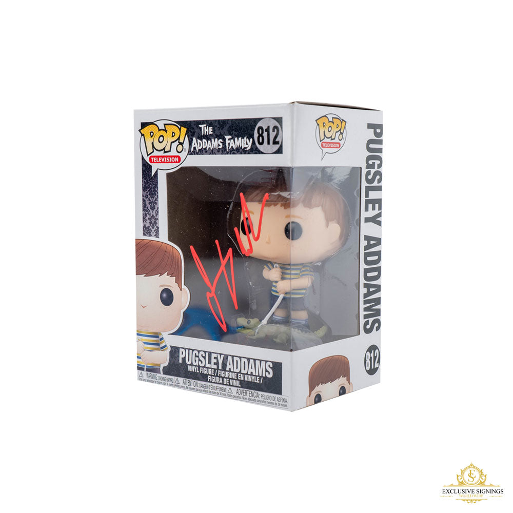 Jimmy Workman The Addams Family Pugsley Addams #812 Autographed POP Vinyl Figure