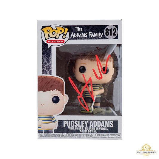 Jimmy Workman The Addams Family Pugsley Addams #812 Autographed POP Vinyl Figure
