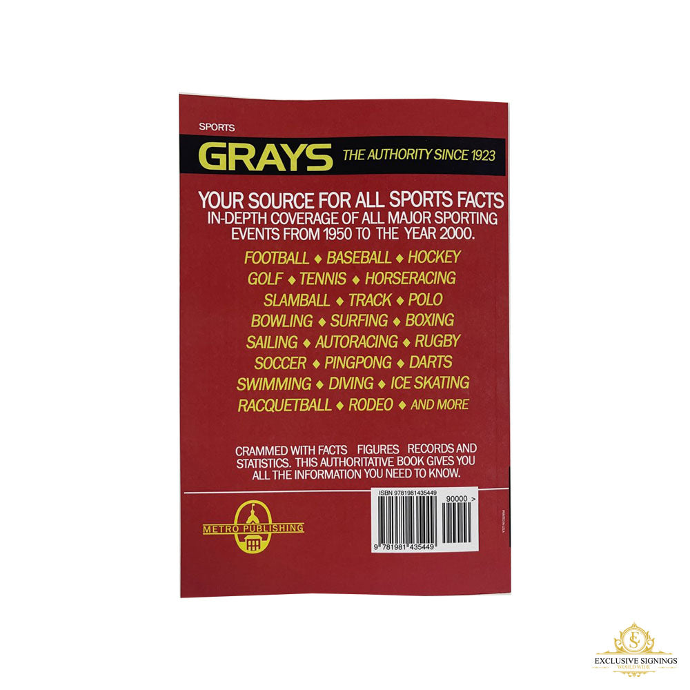 Tom F Wilson Biff Signed Back To The Future Sports Almanac