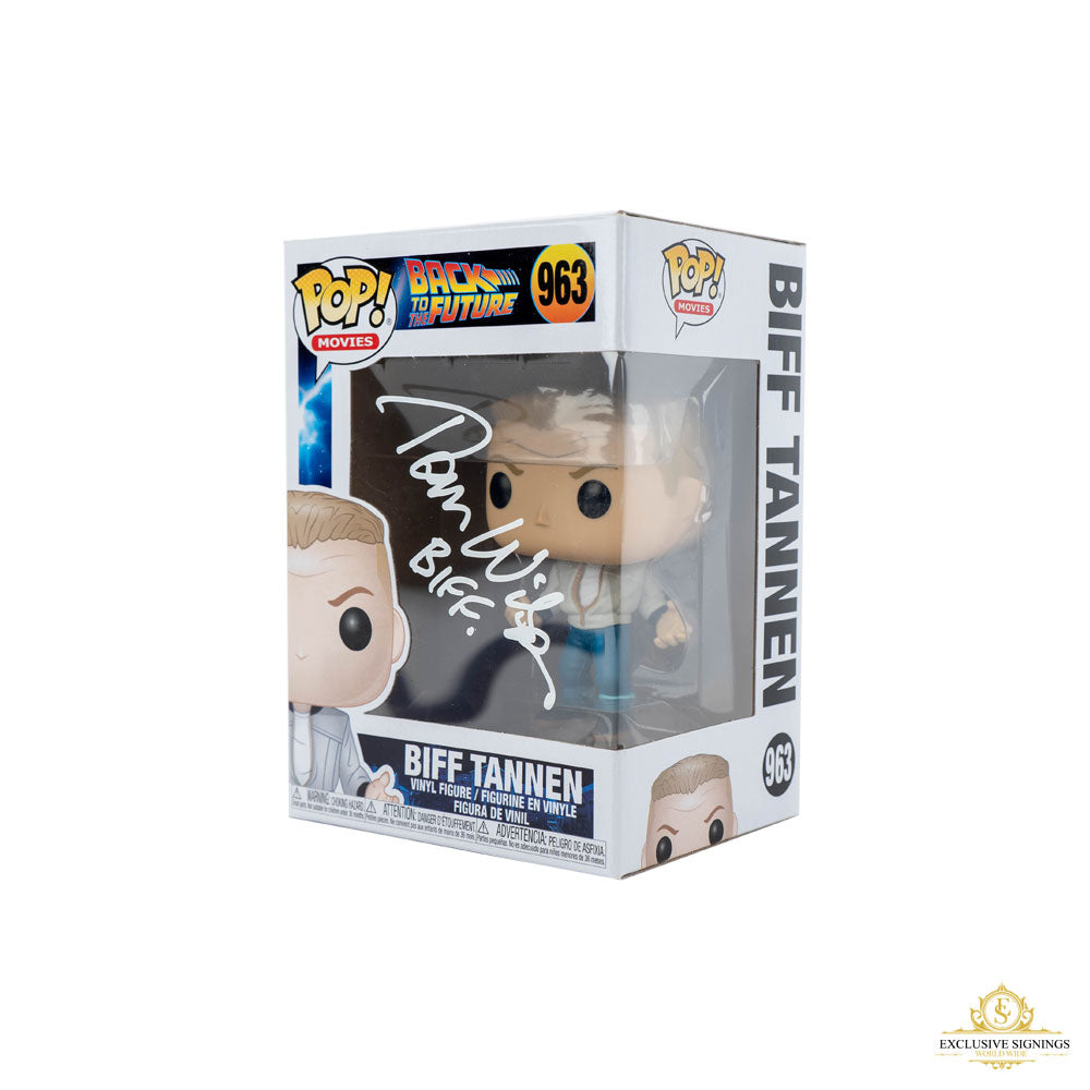 Thomas F. Wilson Back To The Future Biff Tannen #963 Autographed Pop Vinyl