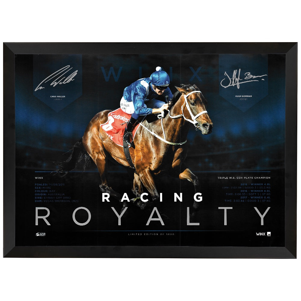Winx Royalty Facsimile Signature Print Framed