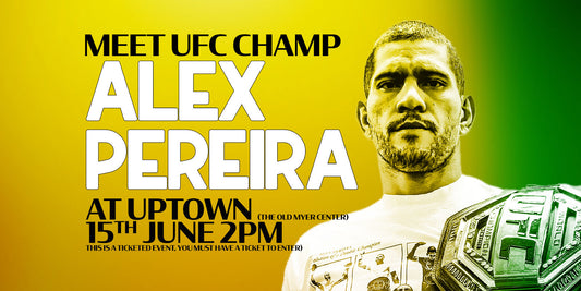 An Unforgettable Day with UFC Star Alex Pereira at Exclusive Signings