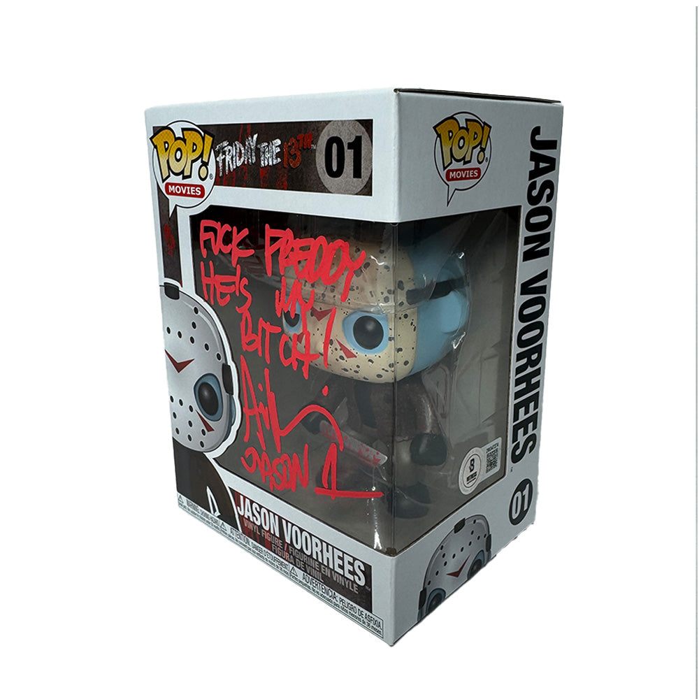 Jason Voorhees Friday The 13th #01 Autographed Pop Vinyl