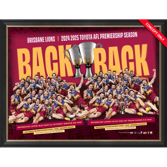 Brisbane Lions 2025 Premiers Sportsprint