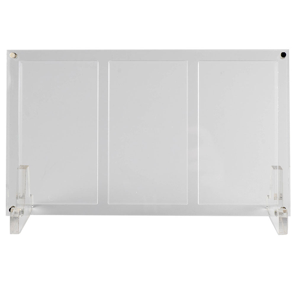 Acrylic Display Case For Trading Card Packs Hold 3 Cards