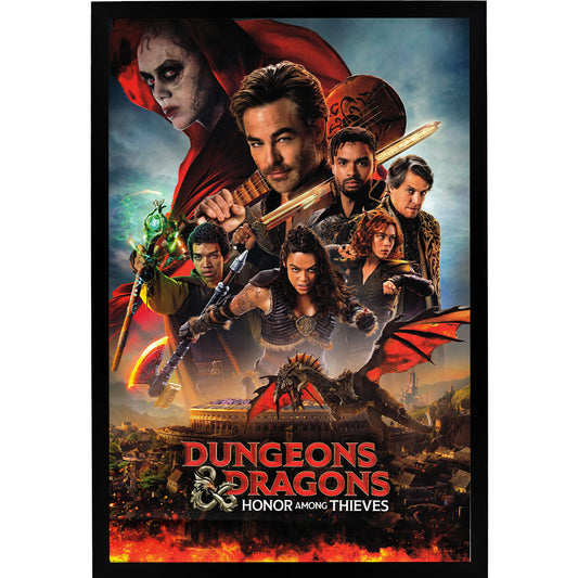 Dungeons & Dragons - Honour Among Thieves Poster Framed