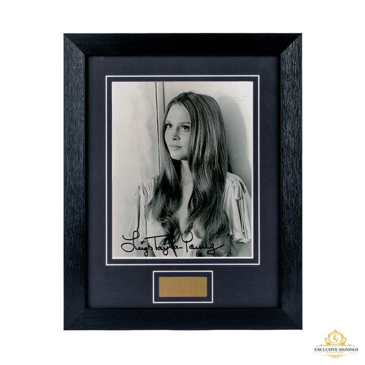 Leigh Taylor-Young Signed 8x10 Photo Framed