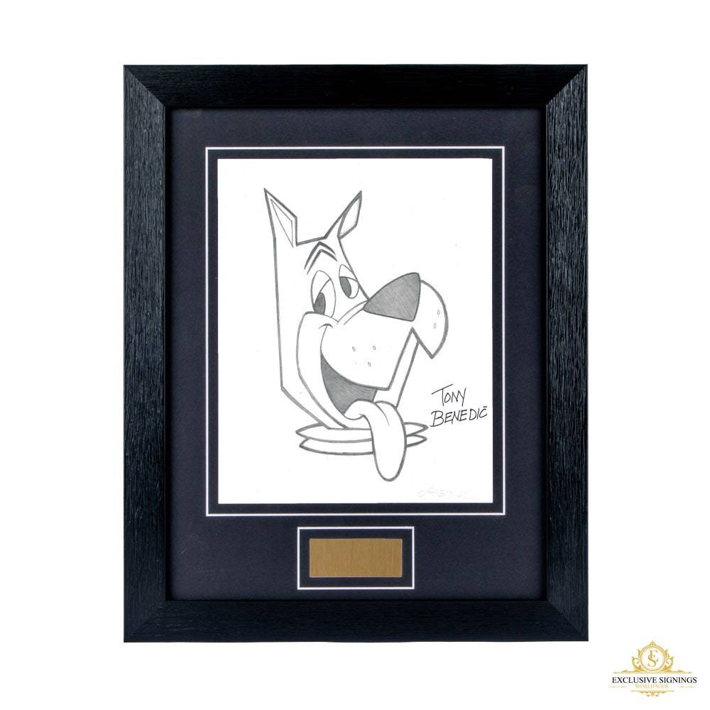 Tony Benedict Signed Framed Photo