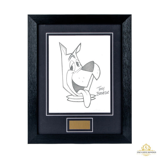 Tony Benedict Signed Framed Photo