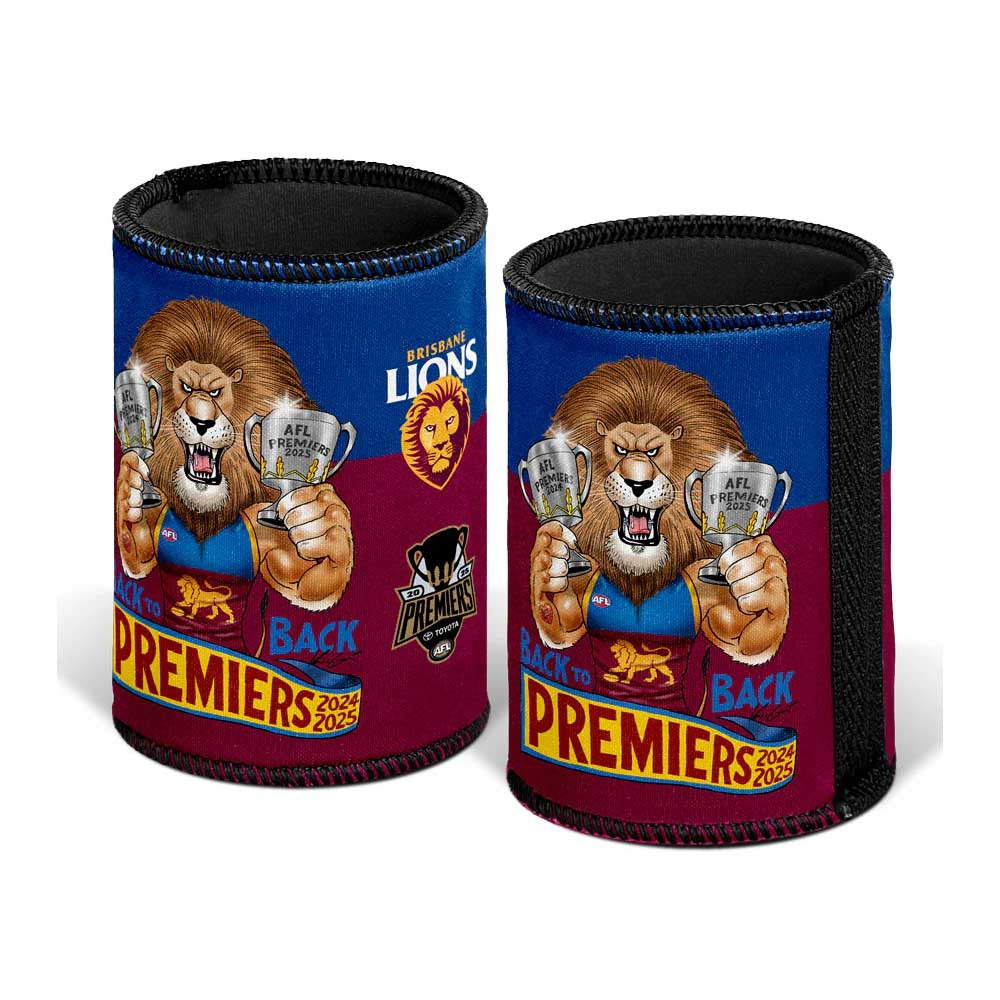 Brisbane Lions Grand Final 2025 Can Cooler – Mark Knight Design