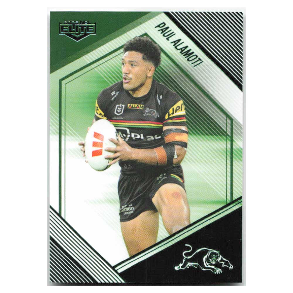 Paul Alamoti Mojo Emerald Panthers ME 101 #05/11 2025 NRL Elite Trading Card