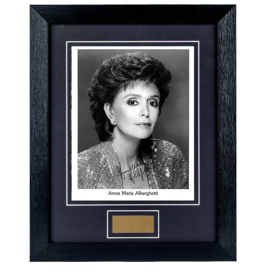 Anna Maria Alberghetti Signed Portrait Framed Photograph V2