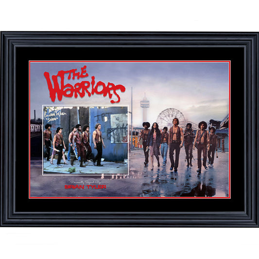The Warriors Brian Tyler Signed 8x10 Photo Framed