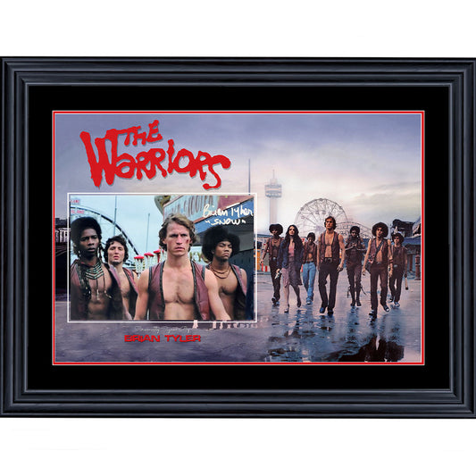 The Warriors Brian Tyler Signed 8x12 Photo 1 Framed