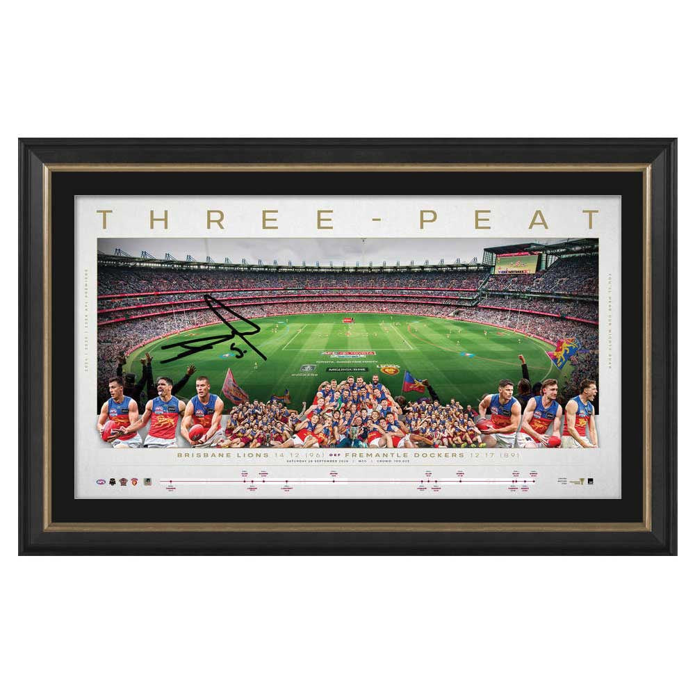 Josh Dunkley 2026 Premiers Signed Panoramic