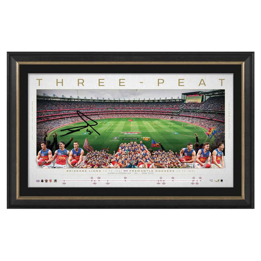Josh Dunkley 2026 Premiers Signed Panoramic