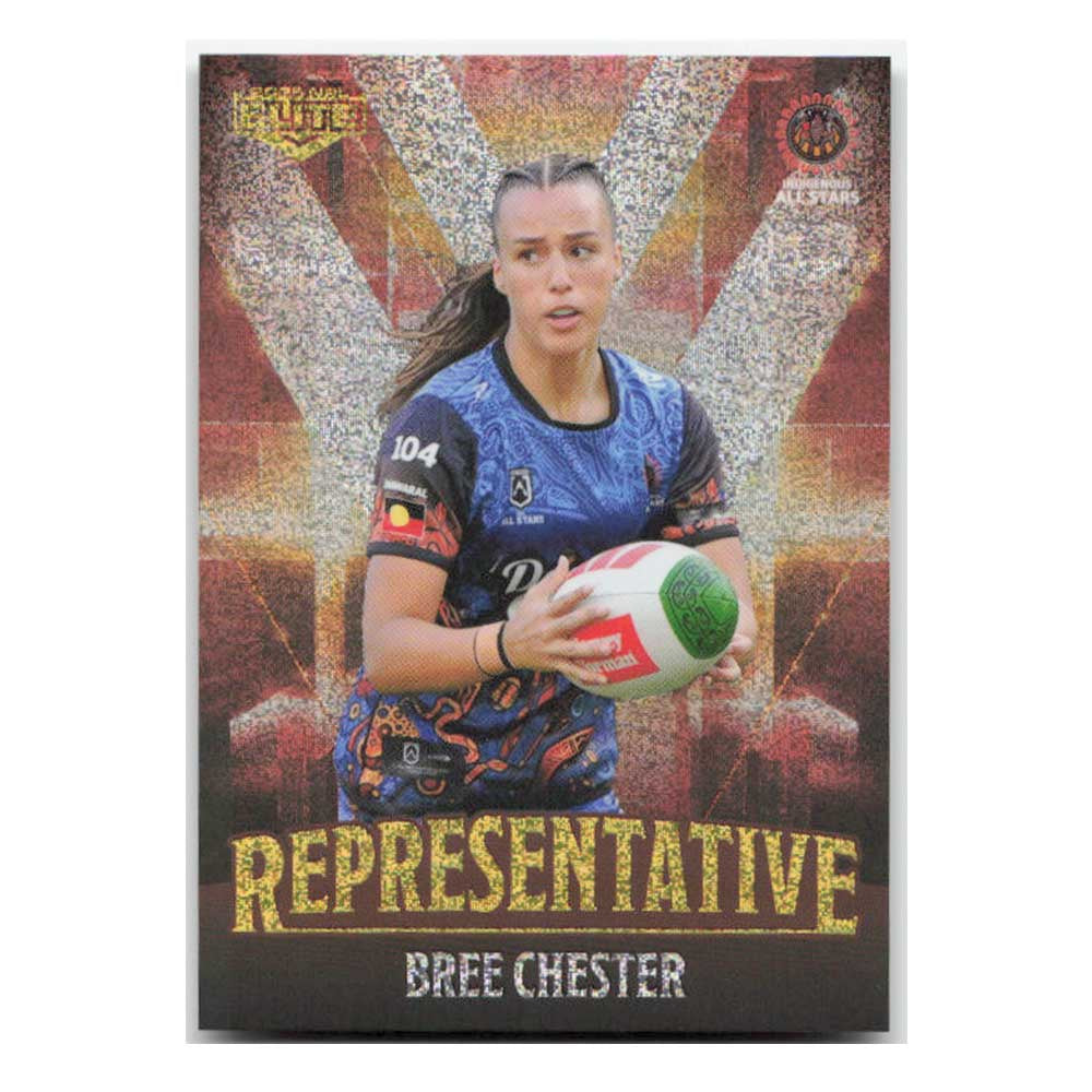 Bree Chester Representative Indigenous All Stars REP37/48 2025 NRL Elite Trading Card
