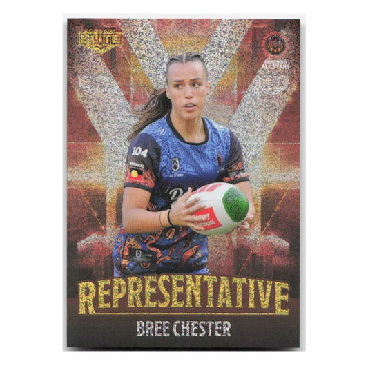 Bree Chester Representative Indigenous All Stars REP37/48 2025 NRL Elite Trading Card