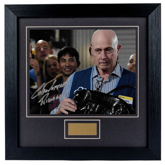 Christopher Riordan Superstore Signed Photo 8x12 Framed
