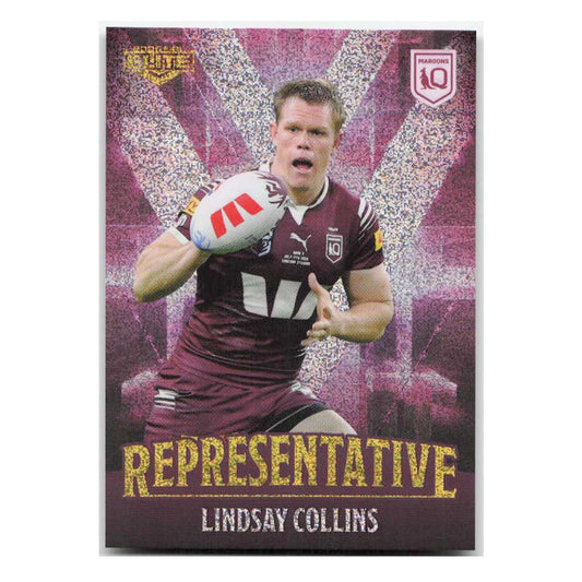 Lindsay Collins Representative Maroons REP26/48 2025 NRL Elite Trading Card