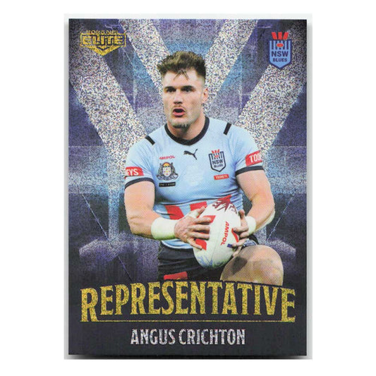 Angus Crichton Representative Blues REP17/48 2025 NRL Elite Trading Card
