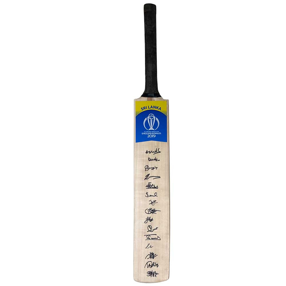 Cricket – 2019 ICC Cricket World Cup Sri Lanka Team Signed Bat