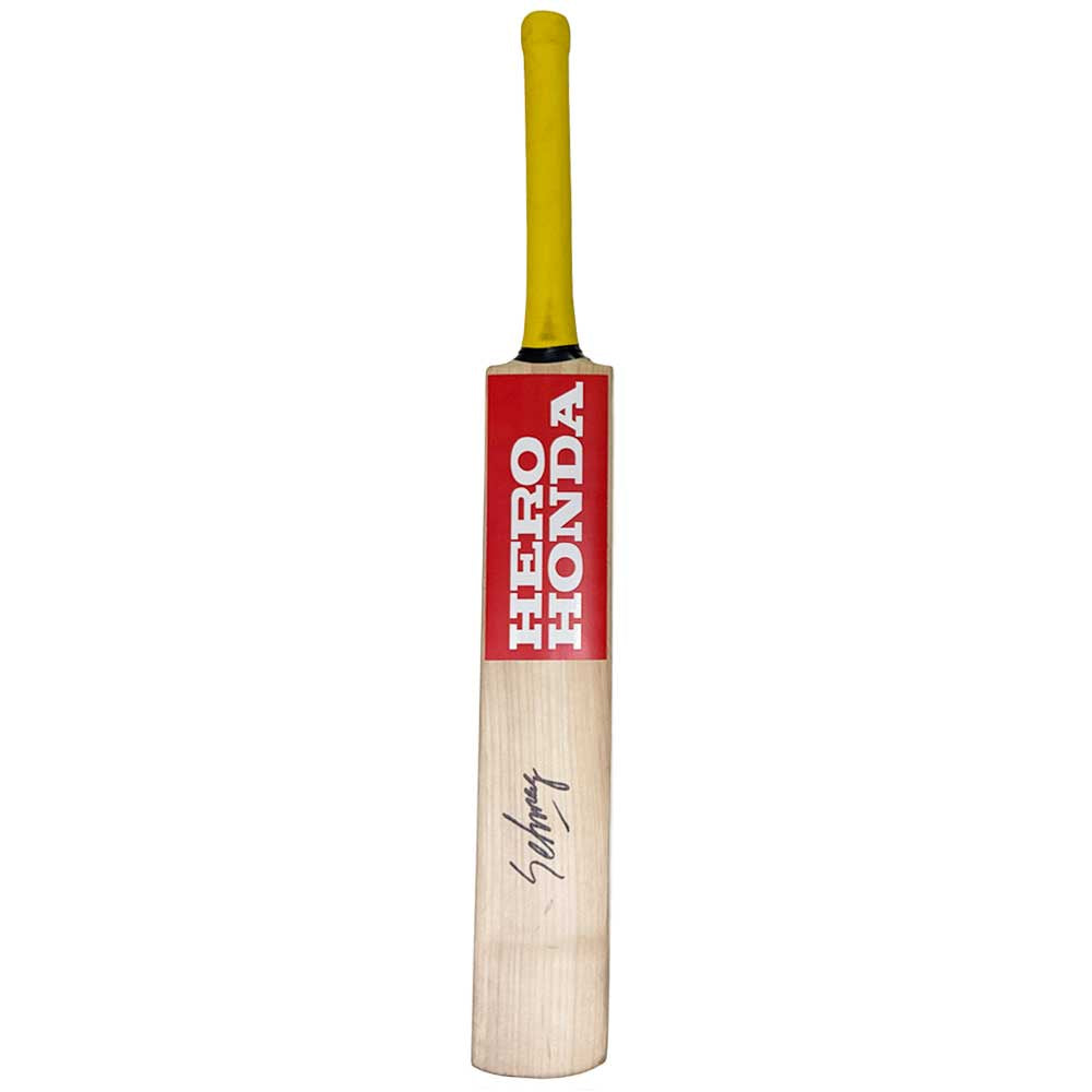 Cricket – Virender Sehwag Signed Cricket Bat