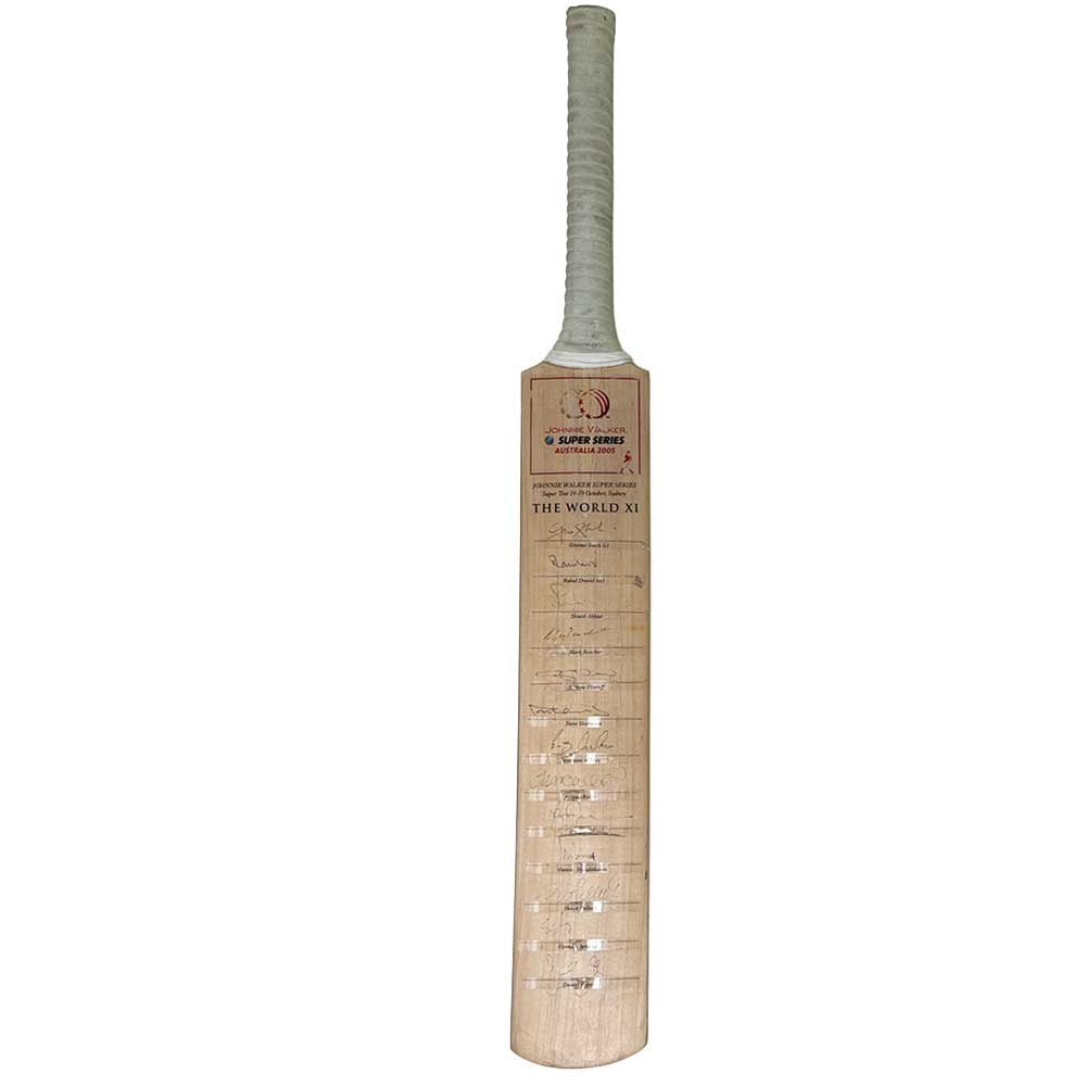 Cricket – World XI Signed Cricket Bat