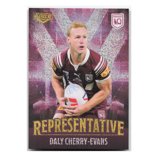 Daly Cherry-Evans Representative Maroons REP25/48 2025 NRL Elite Trading Card