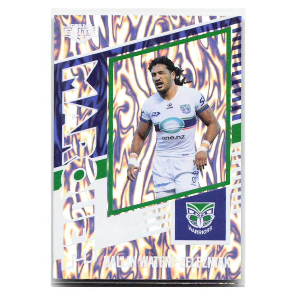 Dallin Watene-Zelezniak Marquee Warriors M41/44 2025 NRL Elite Trading Card