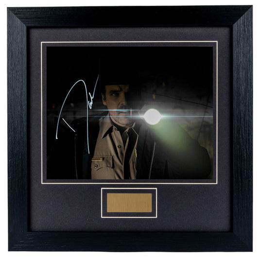 David Harbour Personally Signed Stranger Things  8 x 10 Photograph Framed