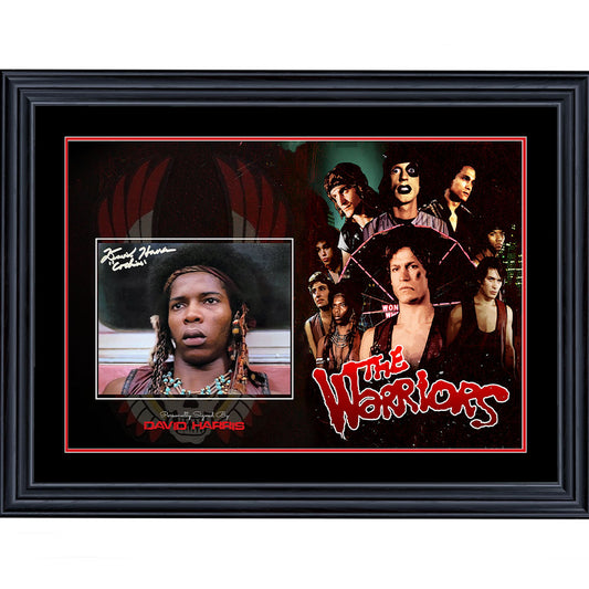 The Warriors David Harris Signed 8x10 Photo 1 Framed