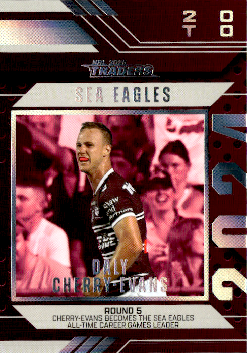Daly Cherry-Evans Sea Eagles Season To Remember 2025 NRL Traders Trading Card SR 19/51