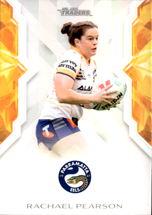 Rachael Pearson Eels NRL Women 2025 NRL Traders Trading Card W 49/70