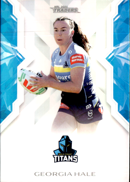 Georgia Hale Titans NRL Women 2025 NRL Traders Trading Card W 27/70
