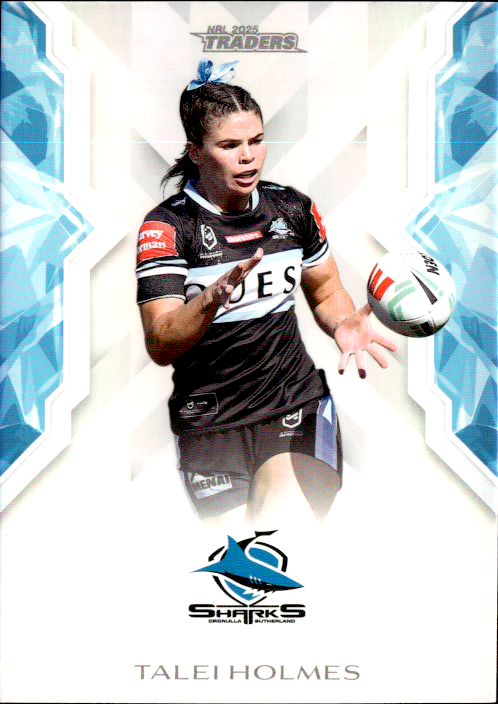 Talei Holmes Sharks NRL Women 2025 NRL Traders Trading Card W 17/70