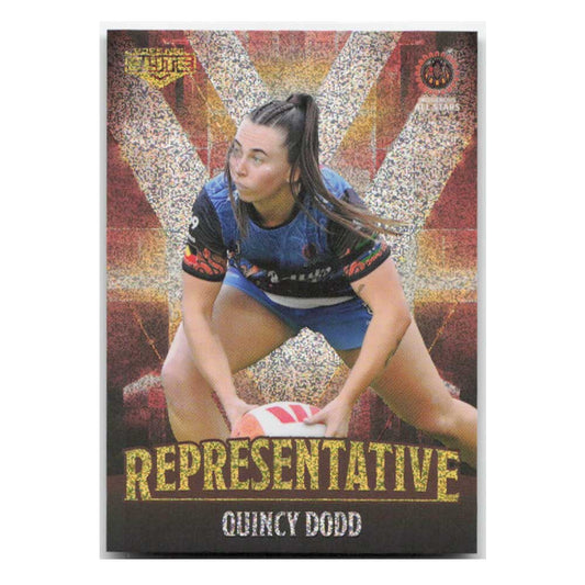Quincy Dodd Representative Indigenous All Stars REP39/48 2025 NRL Elite Trading Card