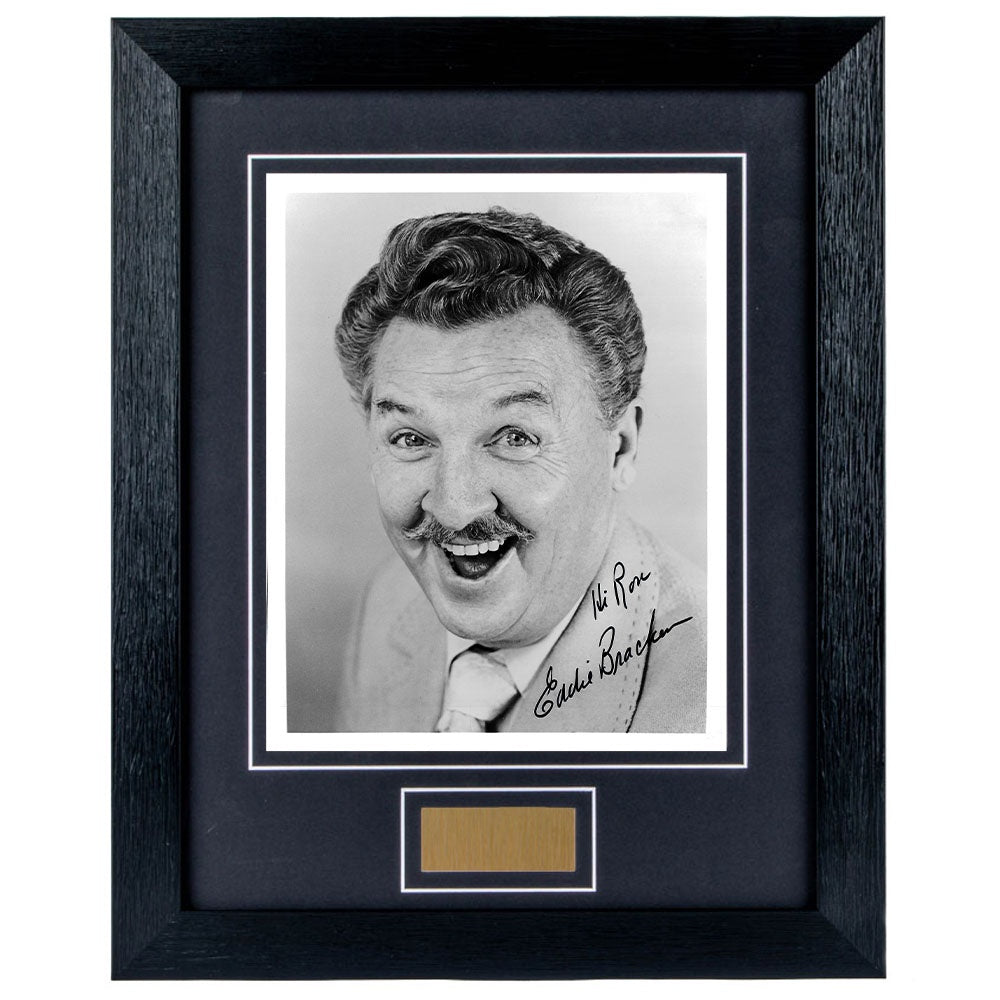 Eddie Bracken Personally Signed murder she wrote 8 x 10 Photograph Framed