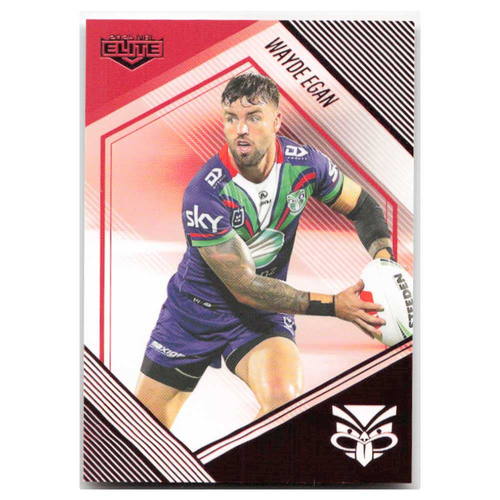 Wayde Egan Mojo Ruby Warriors MR 138 #50/53 2025 NRL Elite Trading Card
