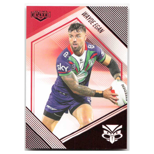 Wayde Egan Mojo Ruby Warriors MR 138 #50/53 2025 NRL Elite Trading Card