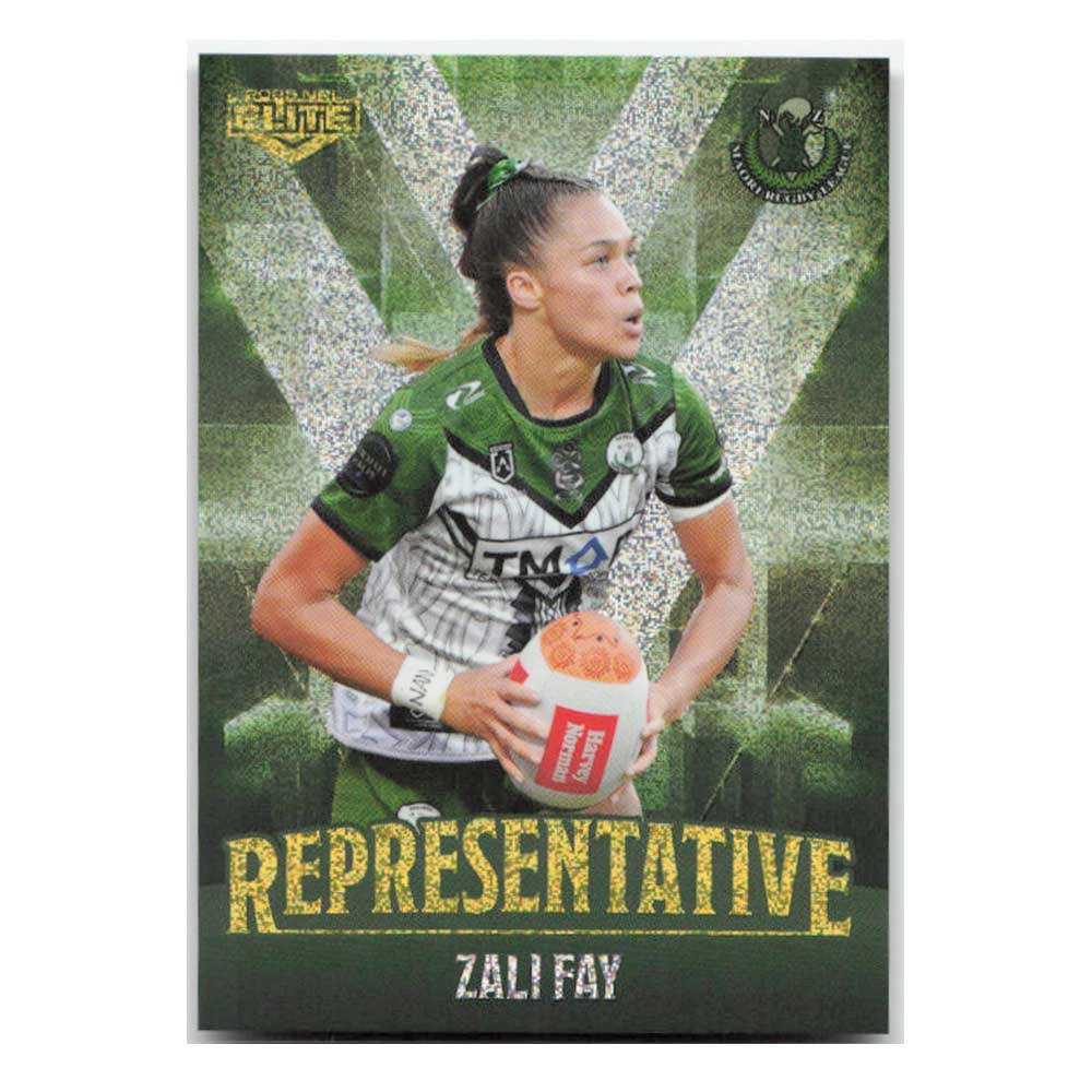 Zali Fay Representative Maori All Stars REP46/48 2025 NRL Elite Trading Card