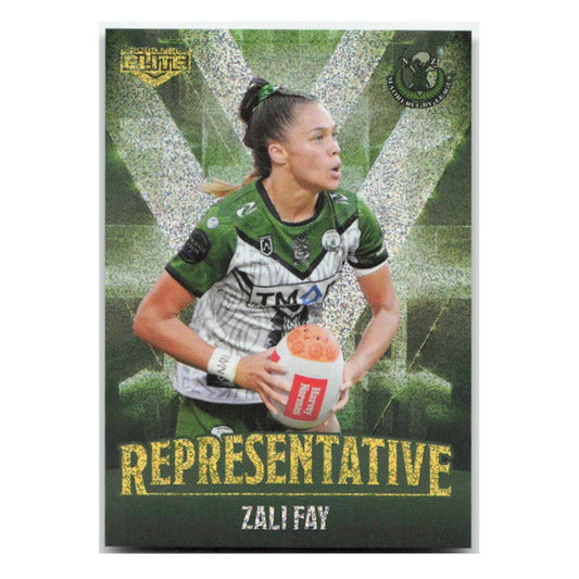Zali Fay Representative Maori All Stars REP46/48 2025 NRL Elite Trading Card
